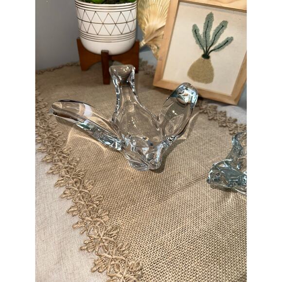 Vintage Princess House Crystal Bird Candy Dish Bundle Set Lot Home Accent Decor - Picture 4 of 11